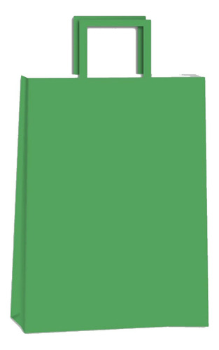 Bolsa Papel Pack 50 Und Romipack 30x41 Cm Por Color Color Verde Acuario