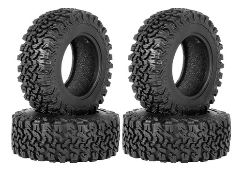 Rueda De Goma 1.9 De 90 Mm Para Coche Rc Crawler 1/10, 4 Uni