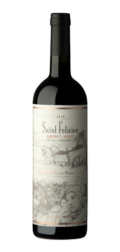 Vino Saint Felicien Cabernet-merlot X750ml - Enotek Vinos -