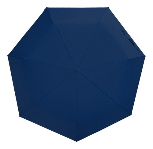 Paraguas Automático Sombrilla Bolsillo Resistente Filtro Uv Color Azul marino