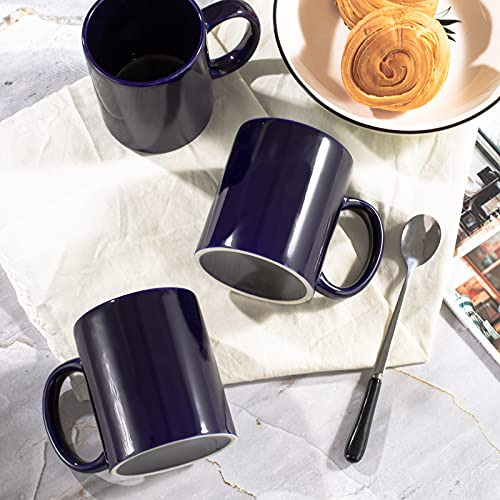 Juego De 6 Tazas De Café De 12 Oz Para Café, Té, Cacao, Lec