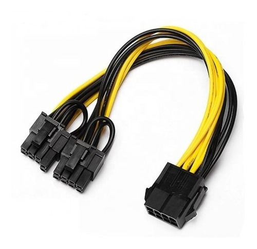 Cable Splitter Pcie 8 Pin A 2x 8 (6+2) Mineria De Calidad