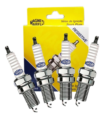 Kit Cabo Bobina + Velas Voyage 1.0 1.6 8v 2018 2019 Original