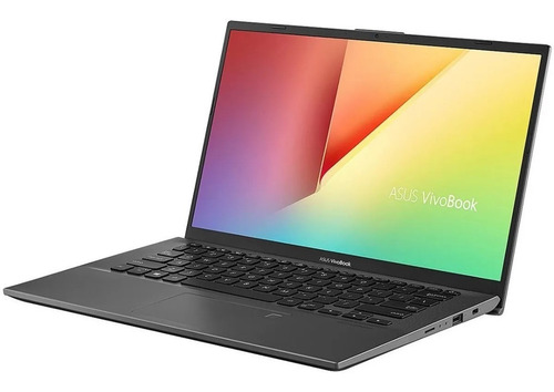 Notebook Asus VivoBook F412DA slate gray 14", AMD Ryzen 3 3250U 8GB de RAM 256GB SSD, AMD Radeon Vega 3 60 Hz 1920x1080px Windows 10 Home
