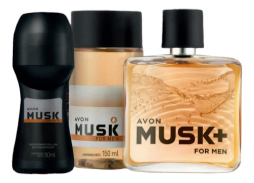 Set X 3 Musk Clasico De Avon