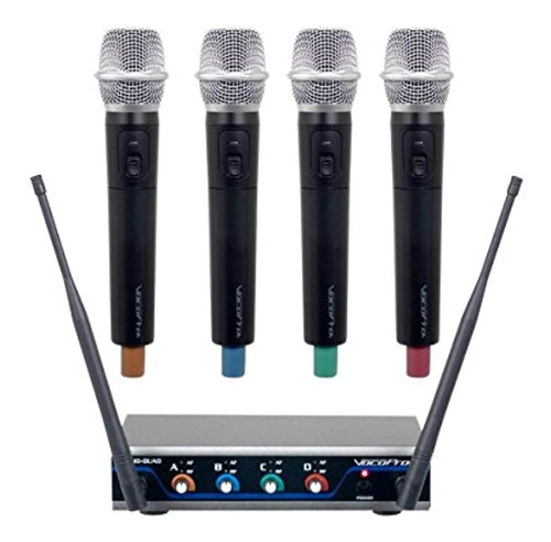 Vocopro, 4 A-b Box, Xlr, Negro, Digital-quad-h4 digitalqua. Color Black