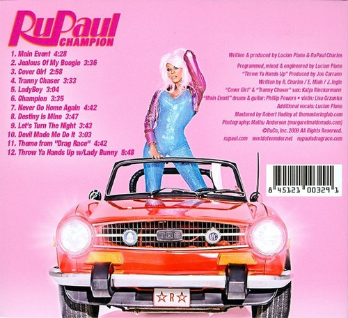 Rupaul - Champion Cd Importado (Usado)