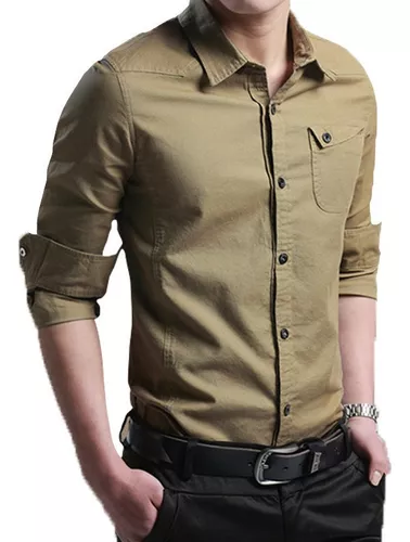 Camisa Tipo Militar Hombre MercadoLibre 📦