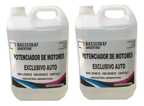 Metanol Puro Exclusivo Para Autos De Competicion 2 X 5lt