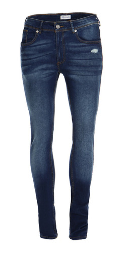 Jeans Corte Super Skinny De Hombre C&a Stretch Básicos