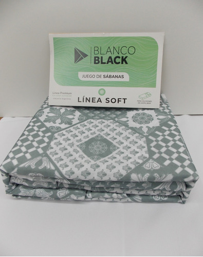 Imagen 3 de 7 de 10 Sabana Blanco Black Soft 2 1/2 Est. Mayorista
