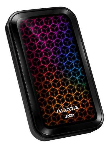 Disco Adata Ssd 512gb Rgb Externo Usb 3.2 Tipo C Pcreg