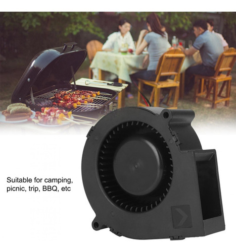 Dc 12v Ventilador De Ar Elétrico Portátil Churrasqueira Vent