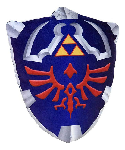 Marukqw Cosplay Hylian Shield - Almohada Suave Y Portátil D