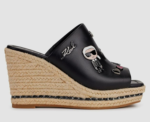 Karl Lagerfeld Paris - Sandalias Con Cuña Para Mujer