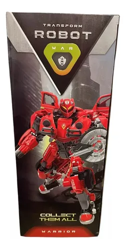 Robot Transformers War Carro Policia 339-89