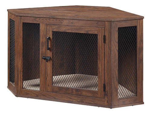 Unipaws Furniture - Jaula Esquinera Para Perros Con Cojn, Pe