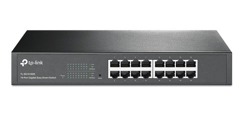 Switch Easy Smart Tp-link 16 Puertos Gigabit Tl-sg1016de