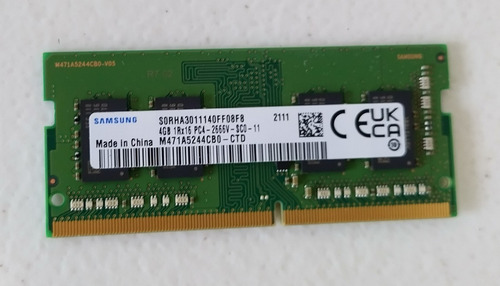 Memoria Samsung 4gb 1rx16 Pc4-2666v Laptops Lenovo S145