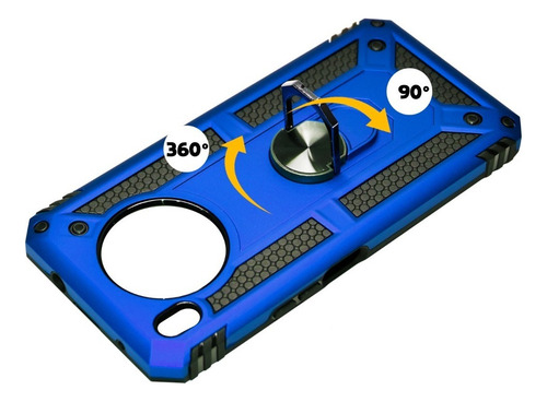 Funda Anillo Magnetica Case Uso Rudo Modelos Huawei