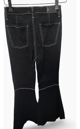Pantalon Chic Denim Wide Leg Mujer