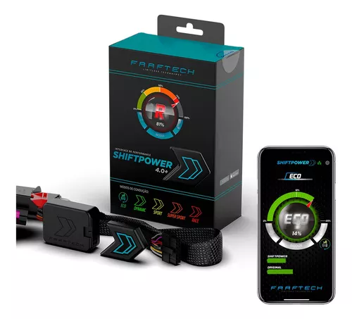 Pedal Shift Power Ft-Sp05+ Modulo Acelerador Chip Plug E Play Bluetooth App