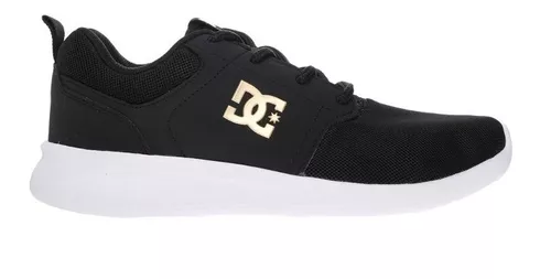 Tenis Dc Mujer Dorado Midway Sn Adjs700059bg3 | Envío gratis