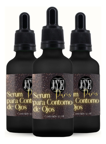 3 Serum Contorno De Ojos Jye Paris 150ml Reparador C/cafeina