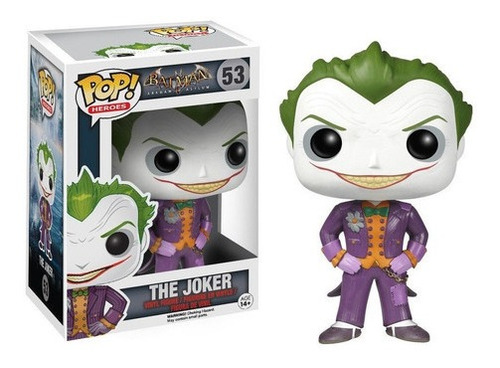 Figura De Acción Arkham Asylum El Guasón De Funko Pop!