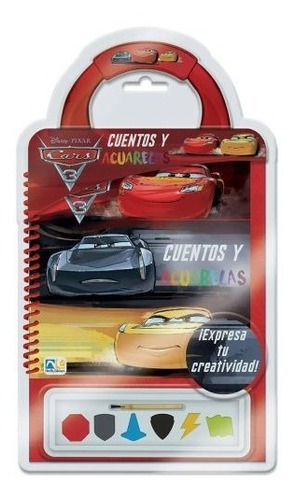 Libro De Cuentos Y Acuarelas Cars Nuevo