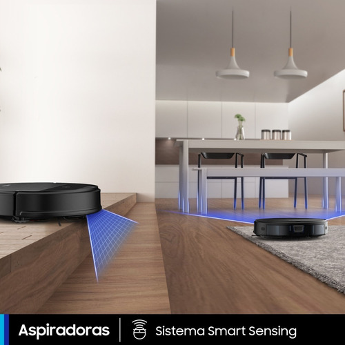 Imagen 4 de 10 de Aspiradora Robot Samsung PowerBot-E 2 En 1 con wifi