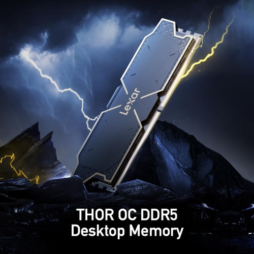 Memoria Ram Lexar Ddr5 32gb 5600mhz 2x16gb Negro