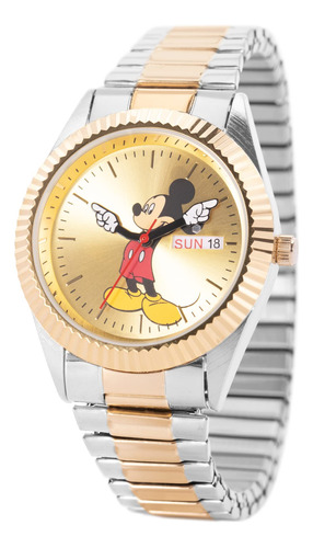 Reloj De Pulsera Clásico De Metal Para Adultos De Disney