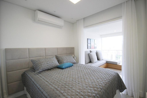 Imagem 7 de 30 de Apartamento Sofisticado Com 1 Suíte Para Alugar, 57 M² Por R$ 8.522/mês - Vila Olímpia - São Paulo/sp - Ap19378