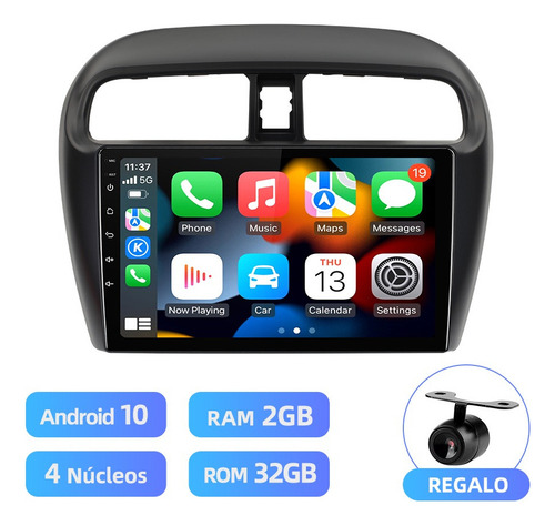 Estéreo 2gb Para Mitsubishi Mirage Dodge Attitude 2015-2020