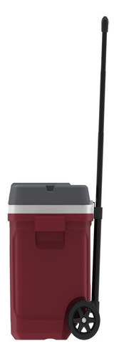 Hielera 30 Qt Con Rueda Latitude Roja 43 Latas Igloo Color