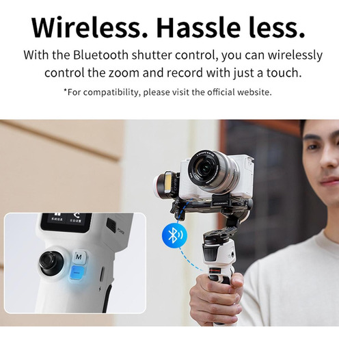 Estabilizador Gimbal Para Cámara Estándar Zhiyun Crane M3 S