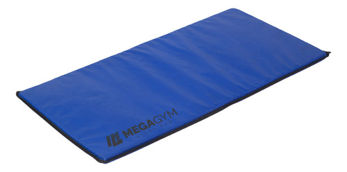 MegaGym colchonete Premium Espuma D80 90cm x 45cm para academia cor azul