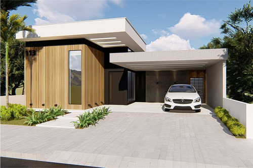 Imagem 5 de 9 de Planta De Casa Com 3 Quartos - Projeto Arquitetônico Ea-165