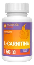 Comprar L-carnitina Pro 50 Capsulas 500mg Nutricion 2000 Sabor Sin Sabor