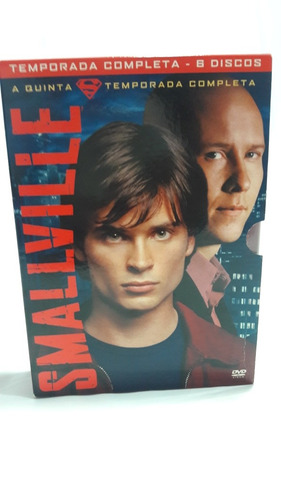 Dvds Smallville 5 Temporada Original 6 Dvds Originais.