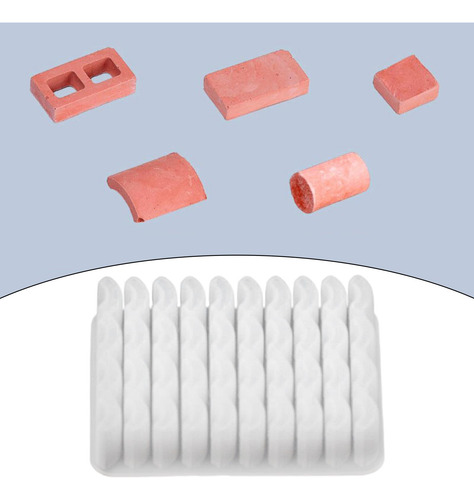 Molde De Ladrillos De Pared Para Casa De Muñecas, Losas