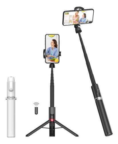 Trípode Kraftgeek Para Celular Y Selfie Stick 403 Fold Black