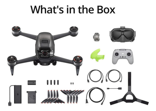 Combo Dji Fpv - Drone Cuadricóptero, Rpas Con Cámara 4k, Vis