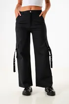 Comprar Pantalon Namato Indumentaria Cargo Con Tiras De Gabardina