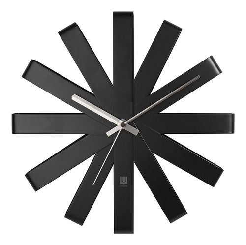 Umbra Ribbon Reloj De Pared Decorativo