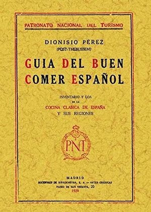 Libro Guia Del Buen Comer Espanol Nuevo