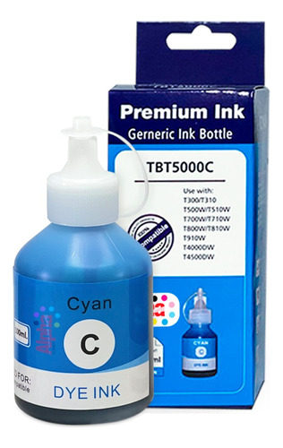 Tinta Alphaink Dcp-t510 Para Dcpt300 T500 T700 J6510dw 100ml