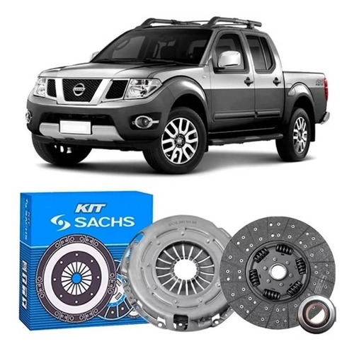 Kit Embreagem Nissan Frontier Sel 2.5 07 A 11 Sachs