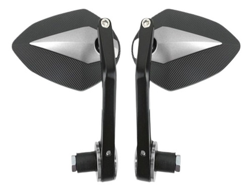 Z Extremo Manillar Blanco Espejos Para Buell Lightning